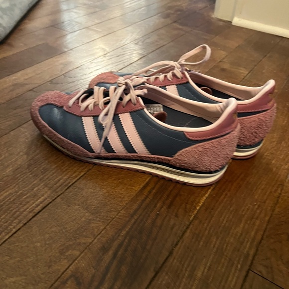 Adidas SL 72 OG Women's Pink and Navy Sneakers - 9.5 - Picture 5 of 5